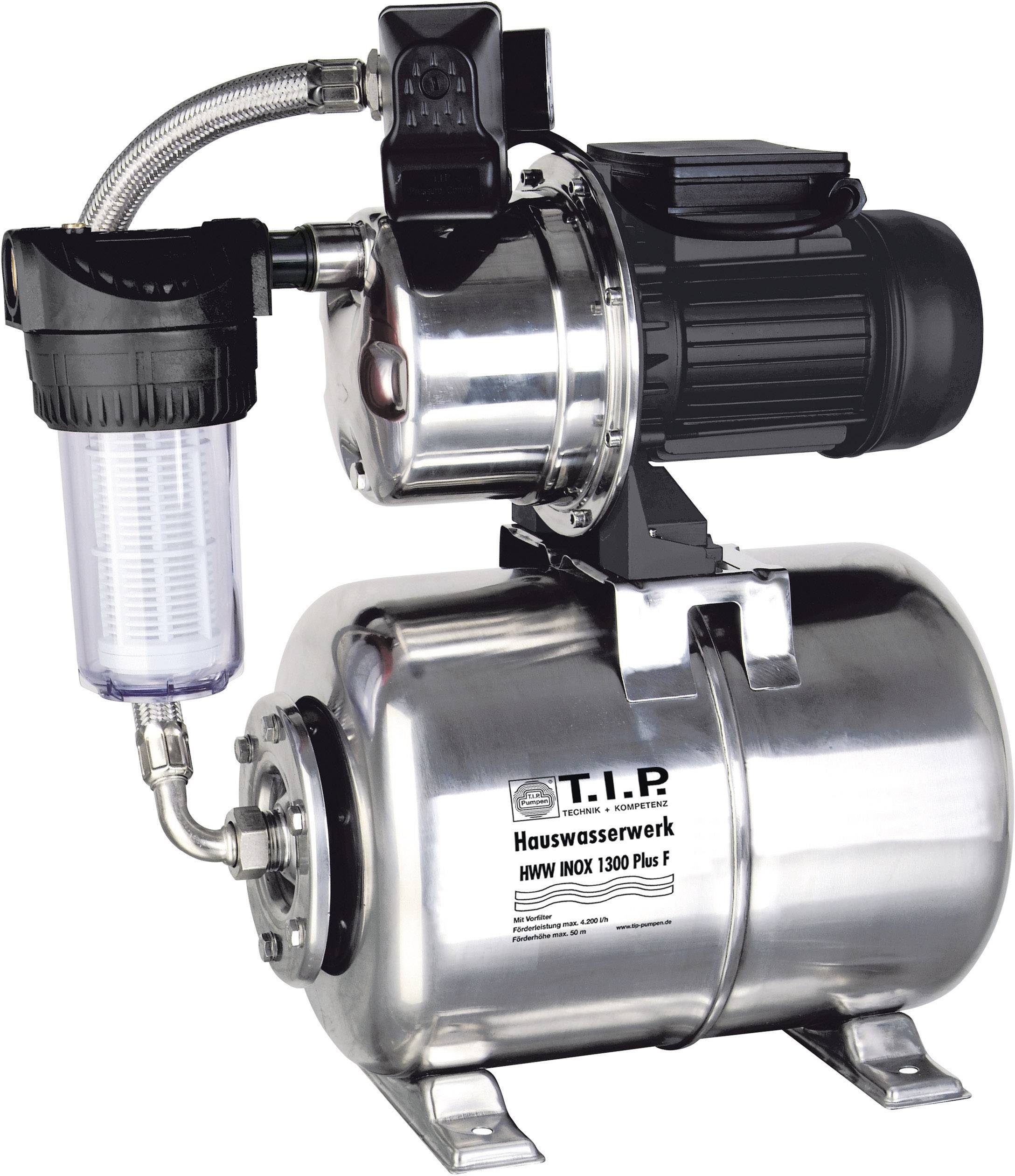 T.I.P. - Technische Industrie Produkte 31155 HWW INOX 1300 Plus F Pompa do wody 230 V 4350 l/h - obrazek 1