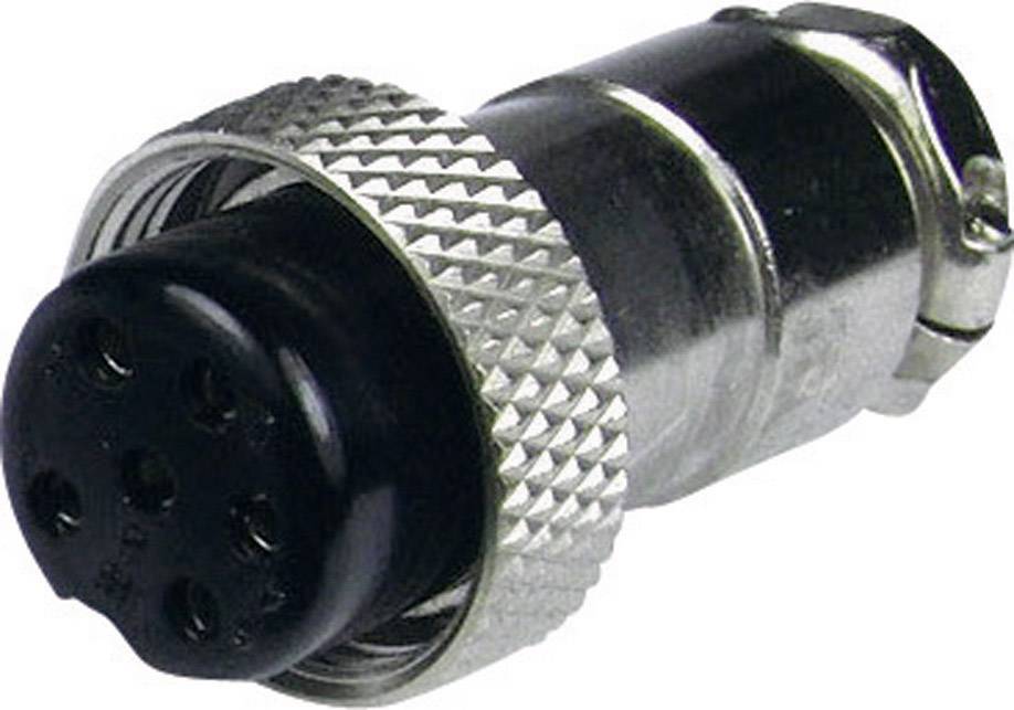 Złącze męskie DIN miniaturowe FC684213 Cliff FC684213 złącze żeńskie proste Ilość styków: 3 srebrny 1 szt. - obrazek 1