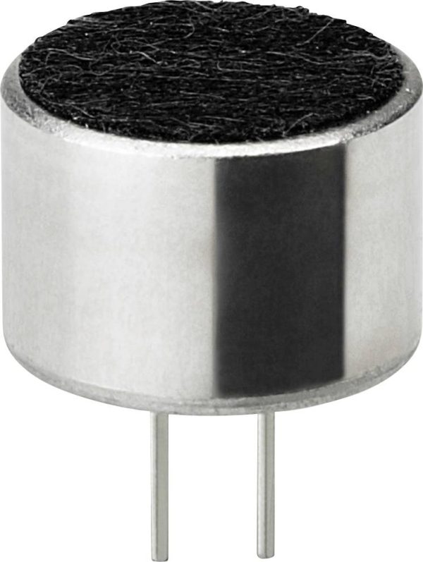 Monacor 0233660 Mikrofon elektretowy 1.5 – 10 V Zakres częstotliwości=50 Hz – 16000 Hz