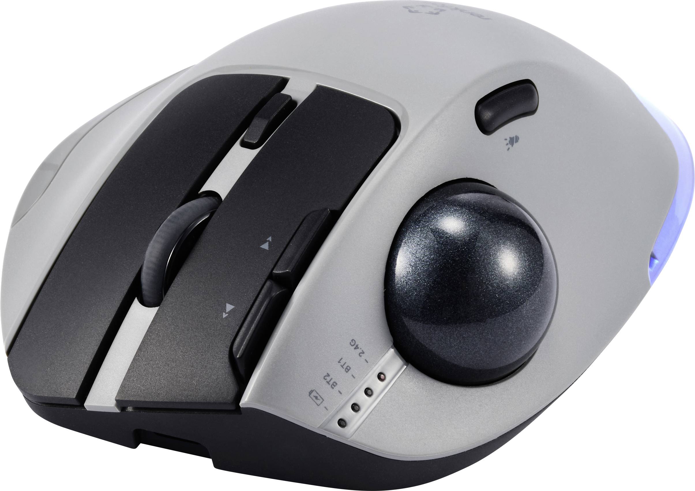 Trackball bezprzewodowa, radiowa, Bluetooth® Renkforce RF-WLEM-500 400 dpi, 800 dpi, 1600 dpi, 2400 dpi, 4800 dpi - obrazek 1