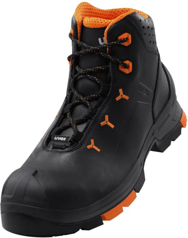 uvex 2 6503244 Buty ochronne S3 Rozmiar buta (EU): 44 czarny, pomarańczowy 1 par(a)