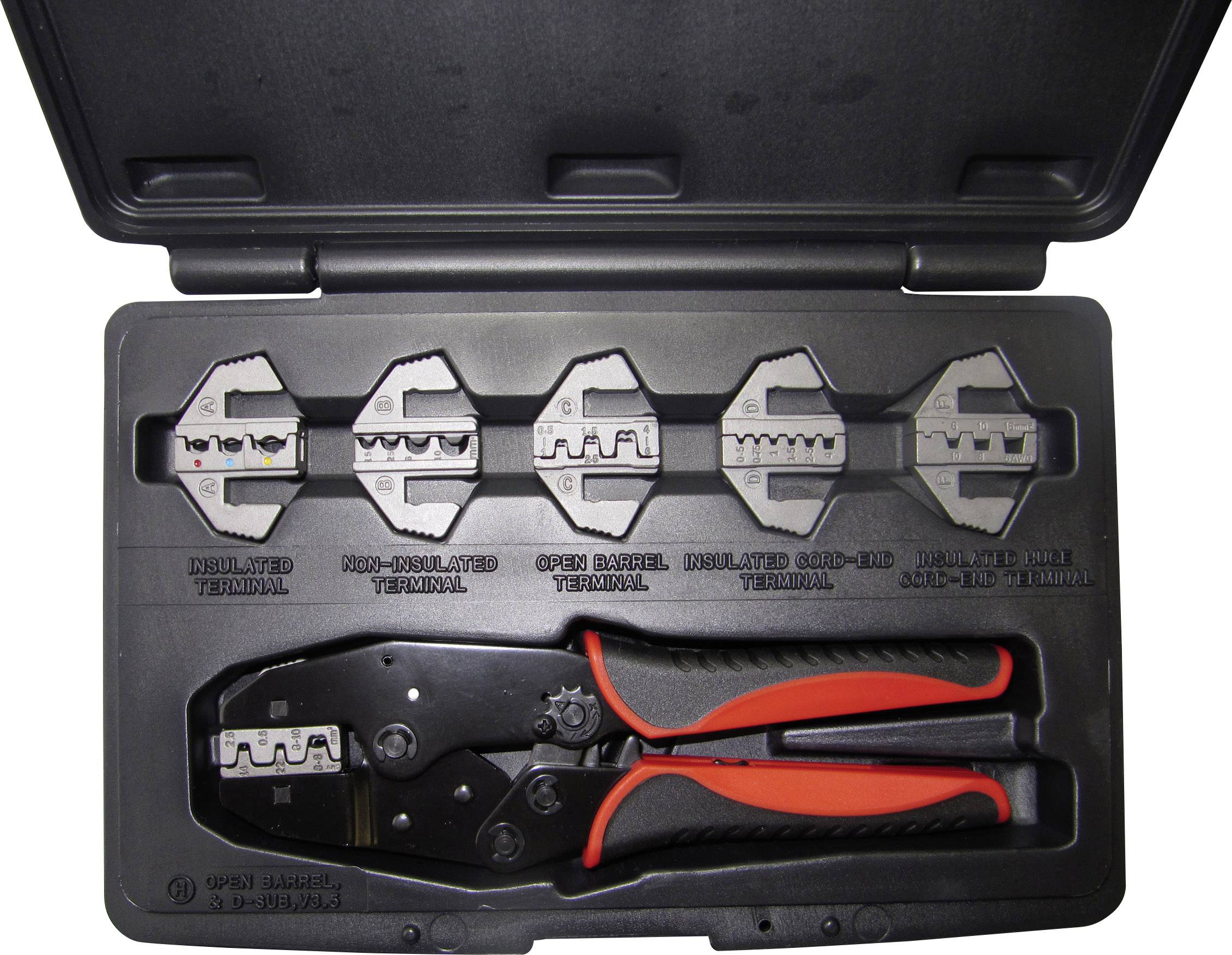 Zestaw - zaciskarka WKK 60166, 0.50 do 16 mm² - obrazek 1
