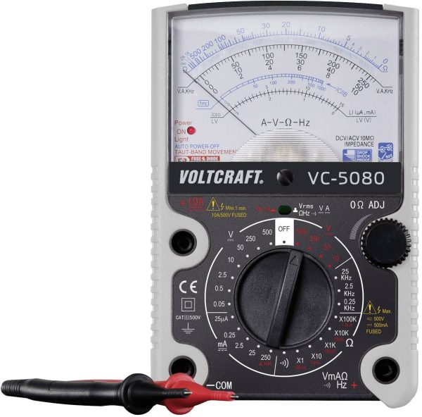 VOLTCRAFT VC-5080 Multimetr analogowy CAT III 500 V