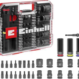 Zestaw bitów i nasadek Einhell Impact 109288 1/2″ Zestaw bitów i nasadek Einhell Impact 109288 1/2″