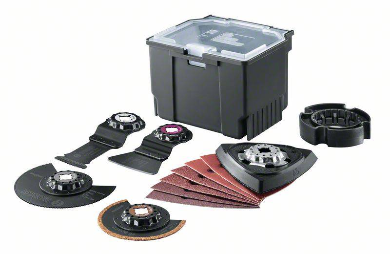Bosch Accessories 2609256F49 Bosch Power Tools Zestaw akcesoriów do multinarzędzia 12 szt. 1 szt. - obrazek 1