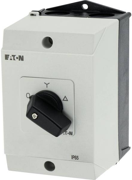 Eaton T0-4-8410/I1 Przełącznik gwiazda-trójkąt do montażu na ziemi, w obudowie 1 x 60 ° czarny 1 szt. sztuka