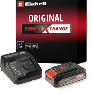Einhell 4512097-Aktion PXC Starter Kit 18V 2,5Ah Power X-Change Ładowarka i akumulator do elektronarzędzi 18 V 2.5 Ah Li Einhell 4512097-Aktion PXC Starter Kit 18V 2,5Ah Power X-Change Ładowarka i akumulator do elektronarzędzi 18 V 2.5 Ah Li