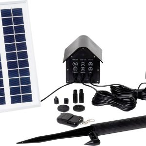 T.I.P. – Technische Industrie Produkte 30332 Set SPS 250/6 Pompa solarna – zestaw z zapasowym akumulatorem, z oświetleni T.I.P. – Technische Industrie Produkte 30332 Set SPS 250/6 Pompa solarna – zestaw z zapasowym akumulatorem, z oświetleni