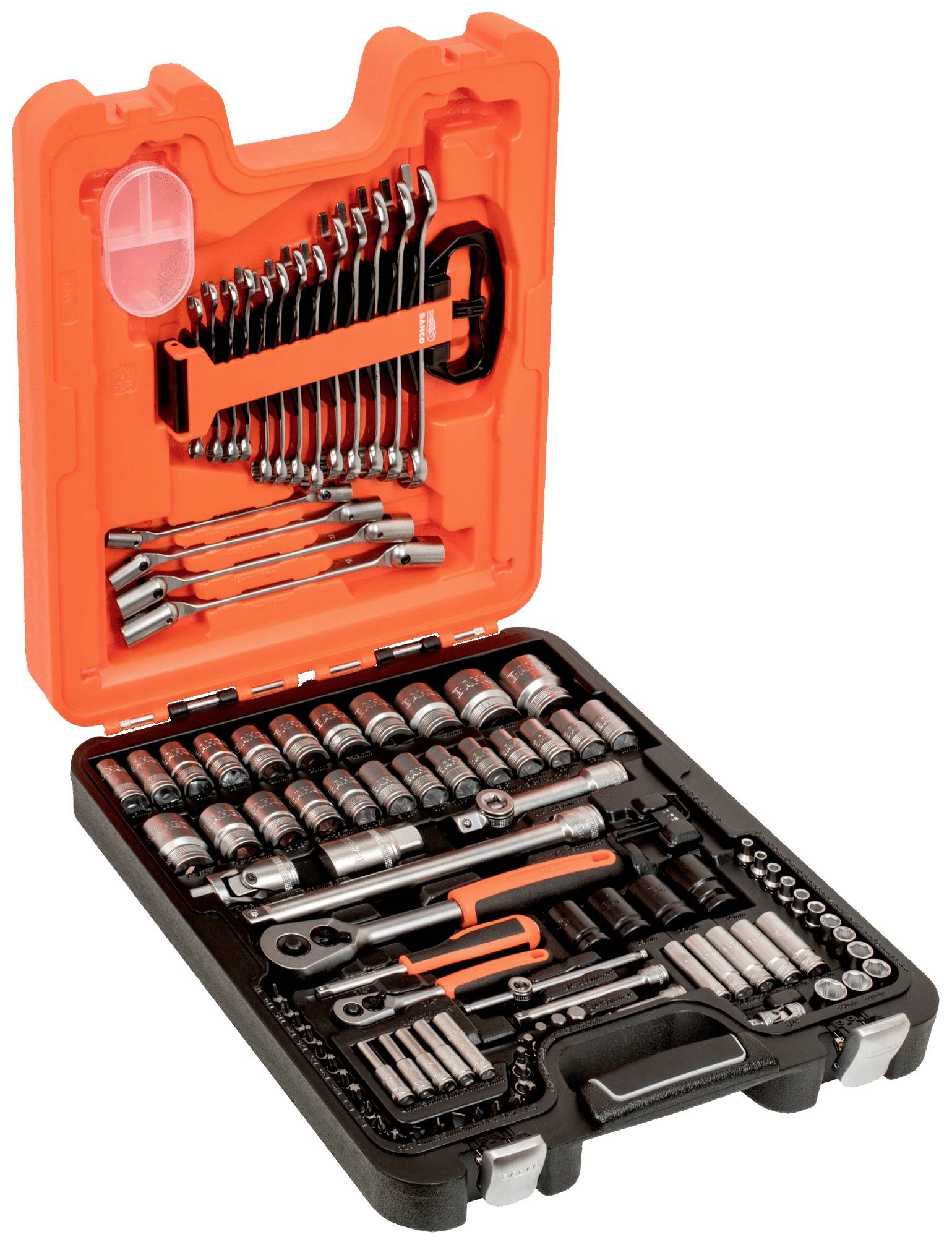Zestaw kluczy nasadowych Bahco S106 1/2", 1/4" - obrazek 1