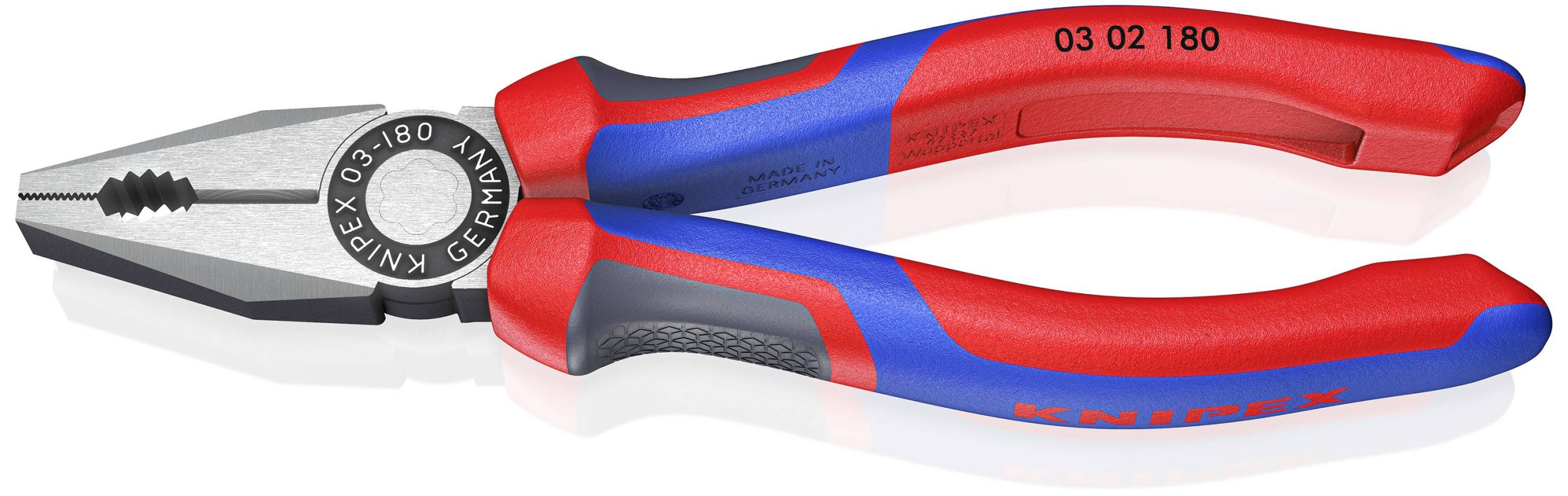 Kombinerki Knipex 03 02 180, 180 mm, 60 HRC, do warsztatu - obrazek 1