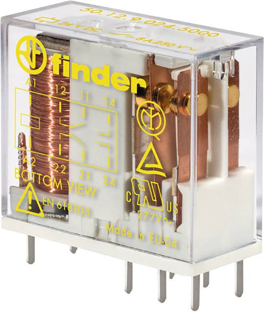 Finder 50.12.9.024.5000 Przekaźnik bezpieczeństwa - obrazek 1