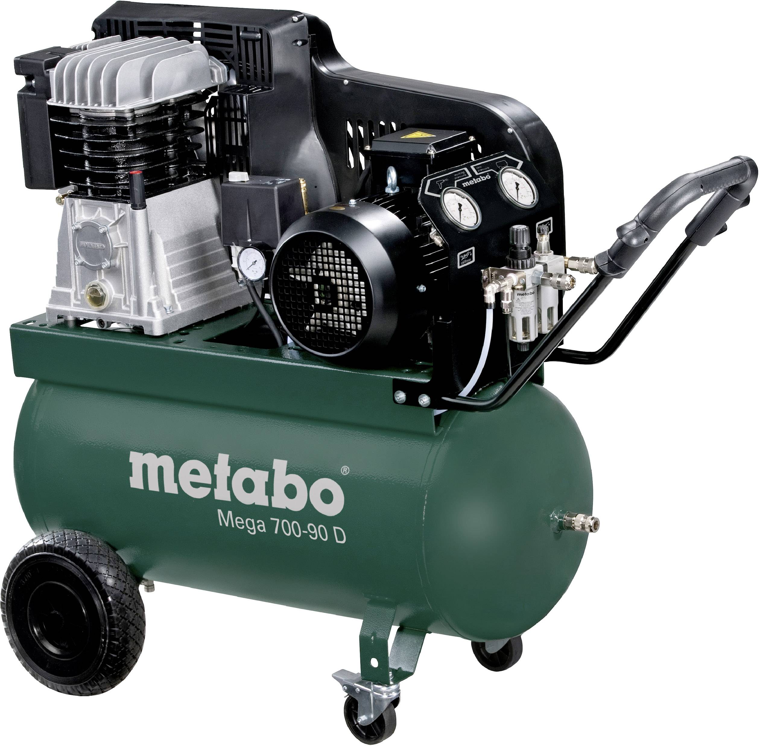 Sprężarka powietrza Metabo Mega 700-90 D 11 bar - obrazek 1