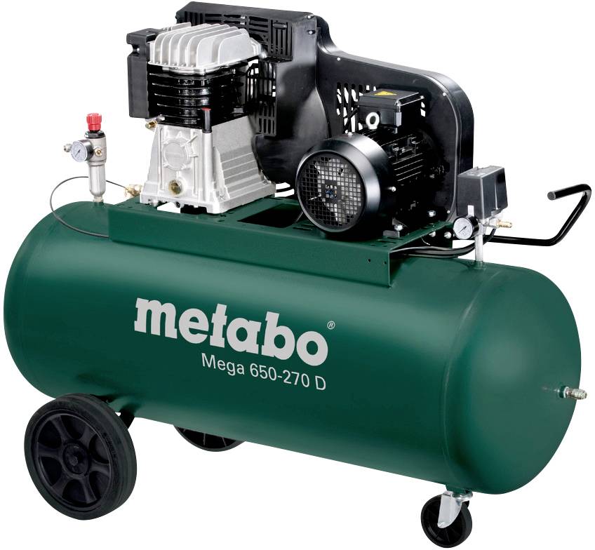 Sprężarka powietrza Metabo Mega 650-270 D - obrazek 1