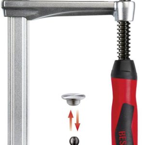 Bessey GZ10-2K Ścisk stolarski Maksymalna szerokość mocowania:100 mm Długość produktu: 165 mm Posuw:60 mm Bessey GZ10-2K Ścisk stolarski Maksymalna szerokość mocowania:100 mm Długość produktu: 165 mm Posuw:60 mm