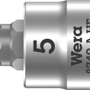 Nasadka 1/4″ (6,3 mm) Wera 8740 A 05003335001 wewnętrzny sześciokąt 5 mm Nasadka 1/4″ (6,3 mm) Wera 8740 A 05003335001 wewnętrzny sześciokąt 5 mm