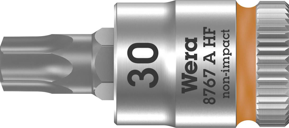 Nasadka wewnętrzny sześciokąt (TX) 1/4" (6,3 mm) Wera 8767 A 05003369001 6.3 mm 1/4" T 30 - obrazek 1