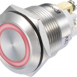 TRU COMPONENTS 1273002 Przełącznik wciskany GQ19F-10E/R/12V/S, 19 mm, 48 V/DC, 3 A, 1 szt. TRU COMPONENTS 1273002 Przełącznik wciskany GQ19F-10E/R/12V/S, 19 mm, 48 V/DC, 3 A, 1 szt.