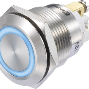 TRU COMPONENTS 1273005 Przełącznik wciskany GQ19F-10E/B/12V/S, 19 mm, 48 V/DC, 3 A, 1 szt. TRU COMPONENTS 1273005 Przełącznik wciskany GQ19F-10E/B/12V/S, 19 mm, 48 V/DC, 3 A, 1 szt.