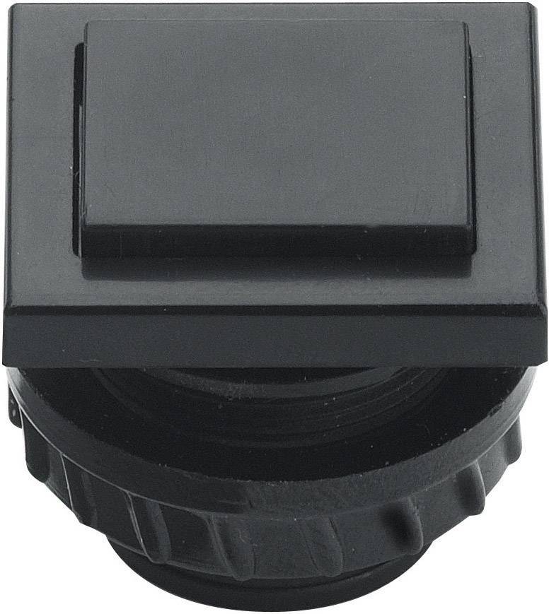 Grothe 61045 Przycisk do dzwonka 1 x czarny 12 V/1,5 A - obrazek 1