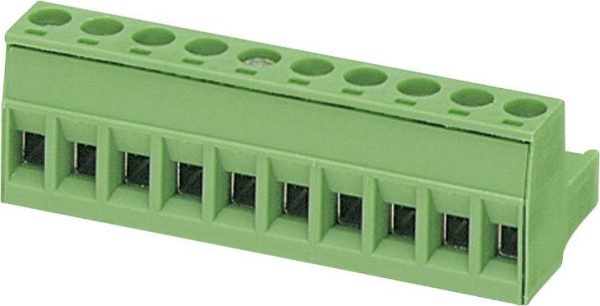 Phoenix Contact Obudowa złącza pin żeńskiego na kabel MSTB Ilość pinów 2 Wymiary siatki: 5.08 mm 1757019 1 szt.