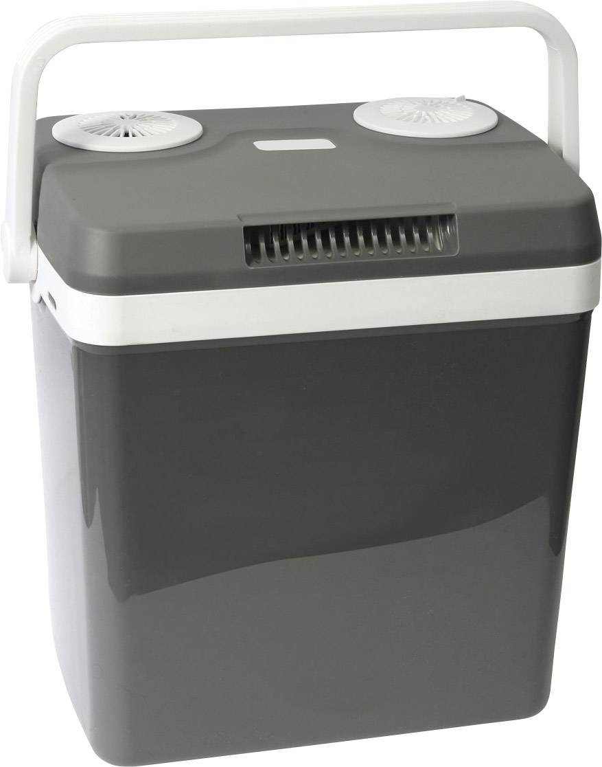 Dino KRAFTPAKET AC/DC Lodówka z funkcją grzania EEK: E (A - G) termoelektryczna 12 V, 230 V szary 25 l 18°C poniżej temp - obrazek 1