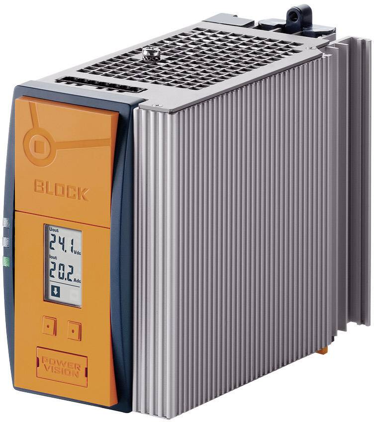 Zasilacz na szynę DIN BLOCK PVSB 400/24-20, 24 V/DC, 20 A, 480 W - obrazek 1