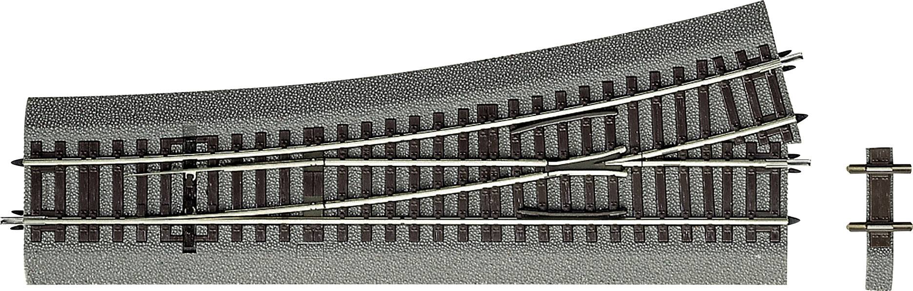 H0 RocoLine (z podłożem) 42534 Przełącznik, Lewy 230 mm 1 szt. - obrazek 1