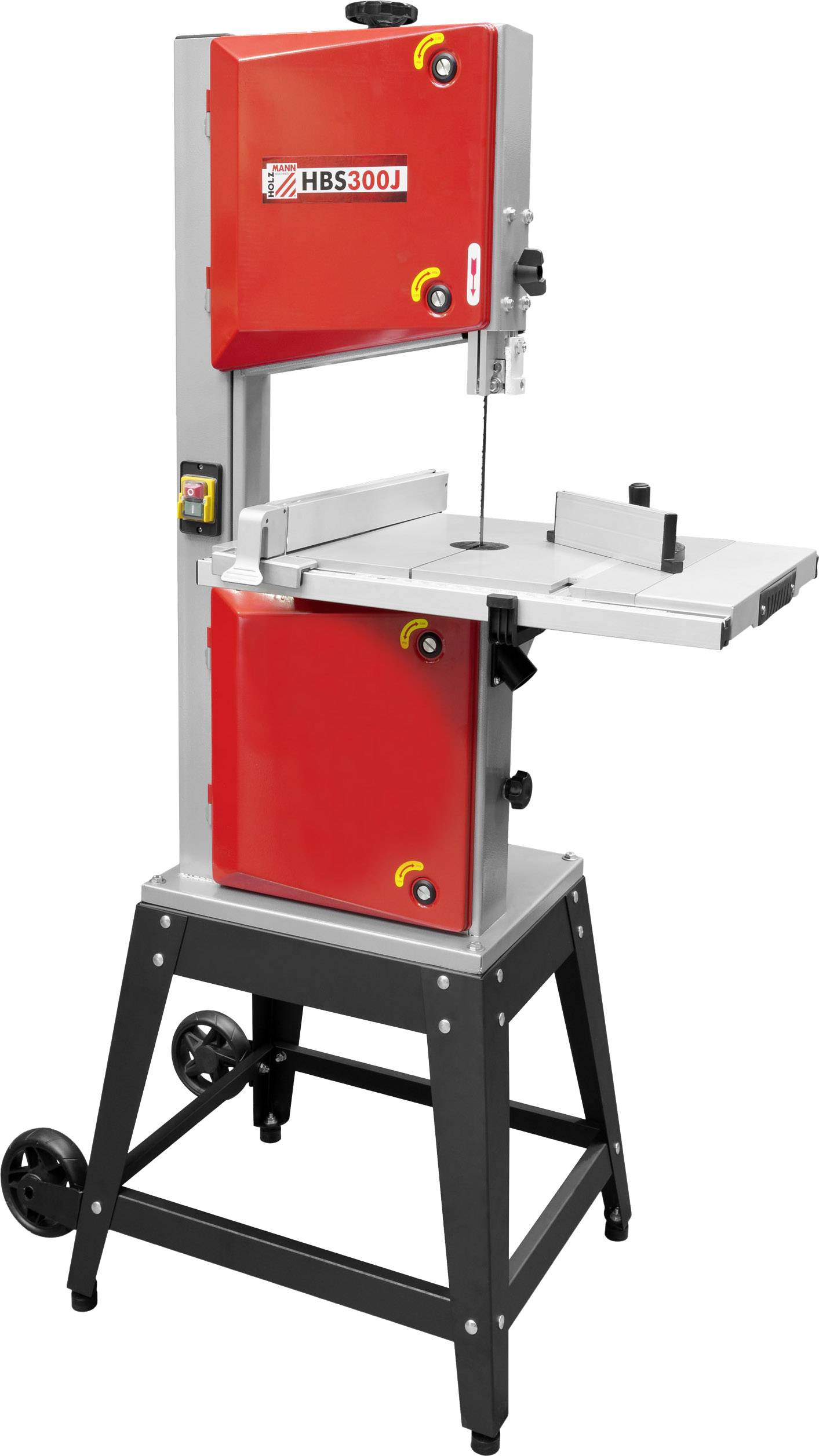 Piła taśmowa Holzmann Maschinen HBS300J_230V Głębokość cięcia (maks.) 165 mm 230 V 735 W - obrazek 1