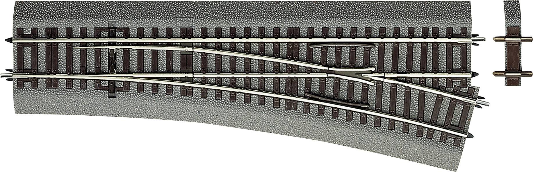 H0 RocoLine (z podłożem) 42535 Przełącznik, Prawy 230 mm 1 szt. - obrazek 1