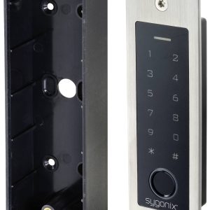 System dostępu na odcisk placa / RFID Sygonix SY-5231014 podtynkowy 12 V/DC, 18 V/DC IP55 z podświetlaną klawiaturą System dostępu na odcisk placa / RFID Sygonix SY-5231014 podtynkowy 12 V/DC, 18 V/DC IP55 z podświetlaną klawiaturą
