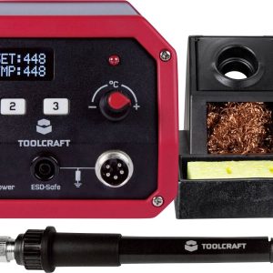 Stacja lutownicza TOOLCRAFT ST-80D 1561695 80 W 150 – 450 °C zaw. grot lutowniczy Stacja lutownicza TOOLCRAFT ST-80D 1561695 80 W 150 – 450 °C zaw. grot lutowniczy