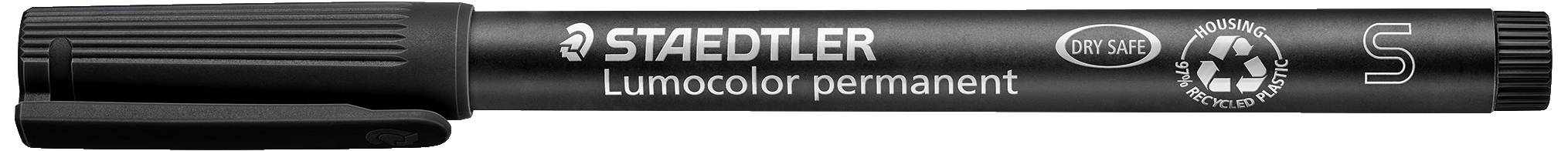 Marker permanentny Staedtler Lumocolor permanent S DRY SAFE - obrazek 1