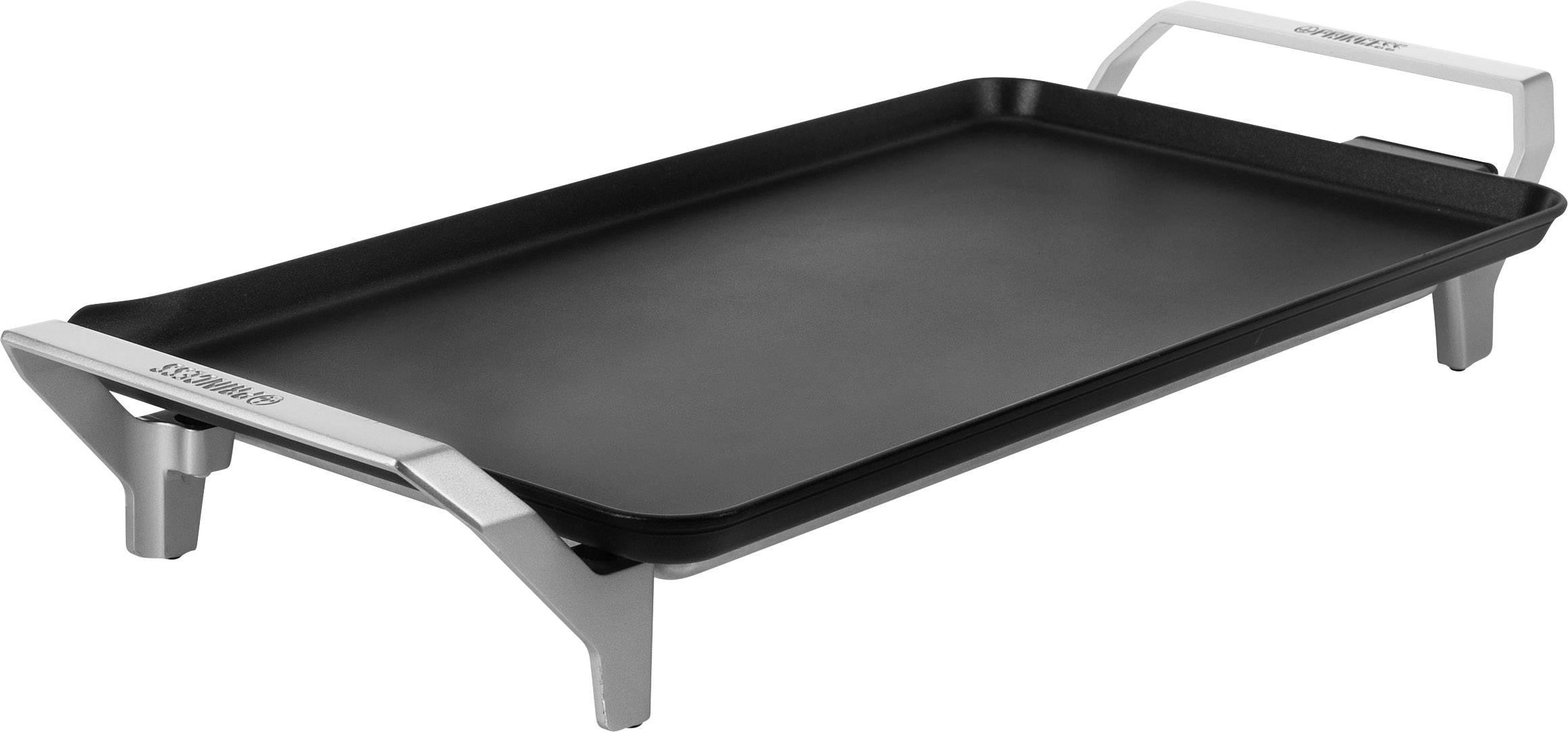 Princess Table Chef Premium XL Elektryczny Grill stołowy Teppan Yaki z ręcznym ustawieniem temperatury srebrny (matowy), - obrazek 1