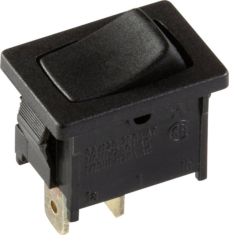 interBär 3633-006.22 Przycisk kołyskowy 3633-006.22 250 V/AC 6 A 1 x wył/(wł) chwilowy 1 szt. - obrazek 1