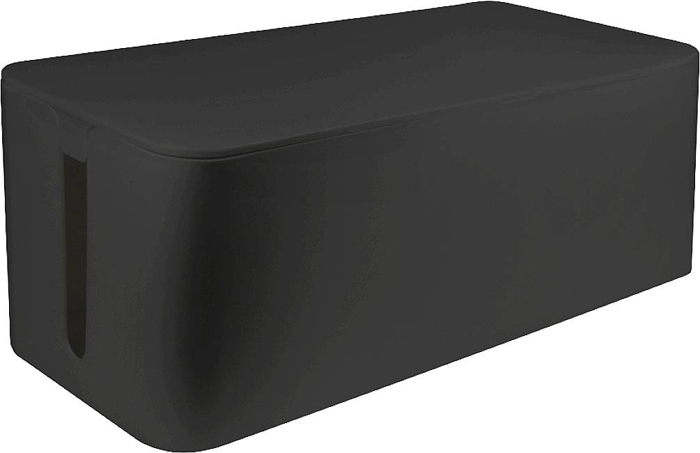 LogiLink LogiLink Kabelbox - Kabelmanagement-Box - Schwarz KAB0062 Obudowa kablowa 133.5 x 407 x 157 tworzywo sztuczne c - obrazek 1