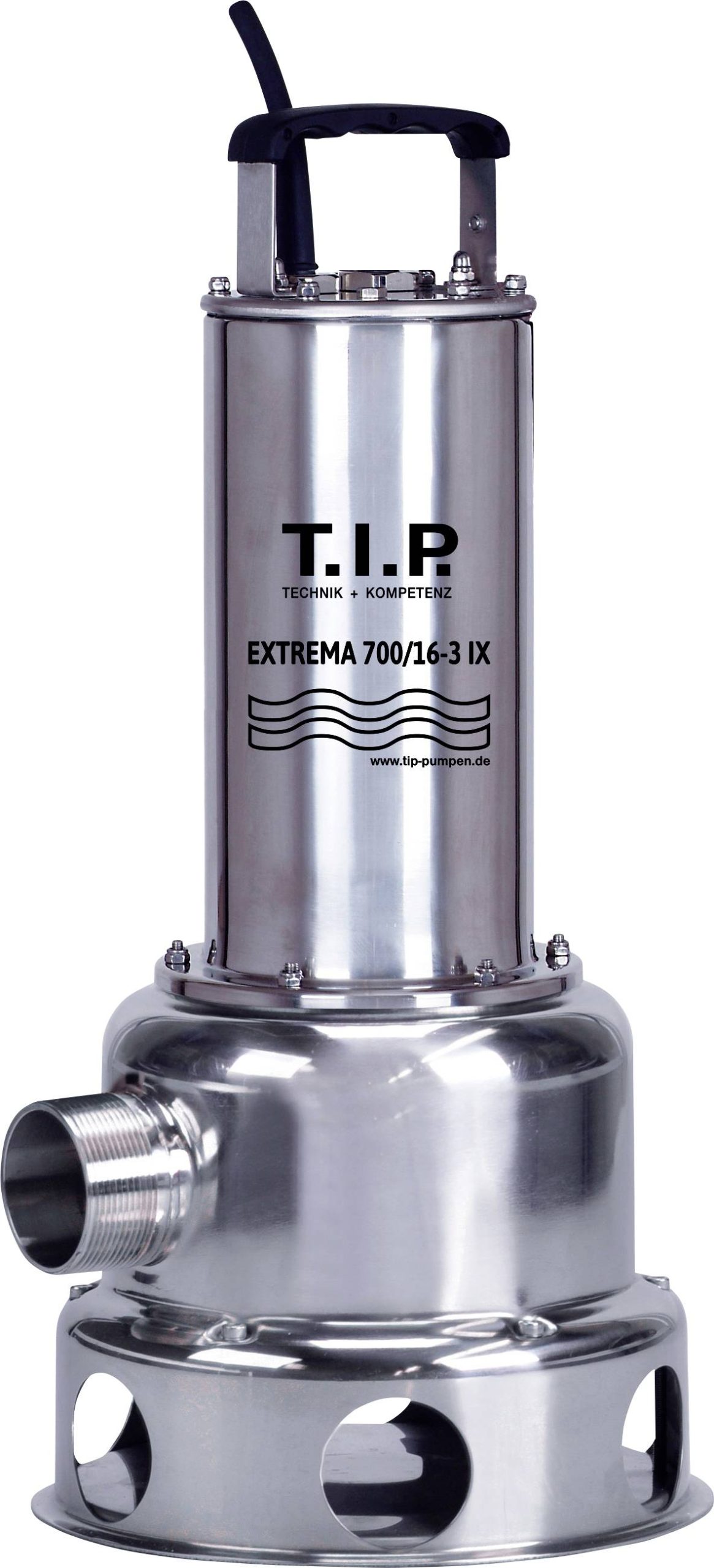T.I.P. - Technische Industrie Produkte 30275 EXTREMA 700/16-3 IX Pompa zanurzeniowa do brudnej wody 42000 l/h 16 m - obrazek 1