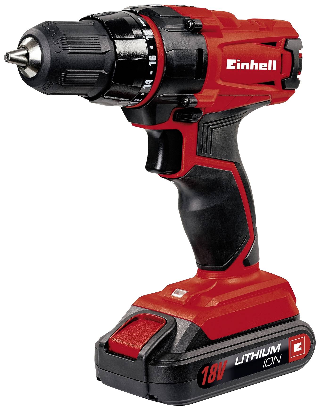 Wiertarko-wkrętarka akumulatorowa Einhell TC-CD 18-2 Li 4513846 18 V 1.5 Ah zaw. akumulator - obrazek 1