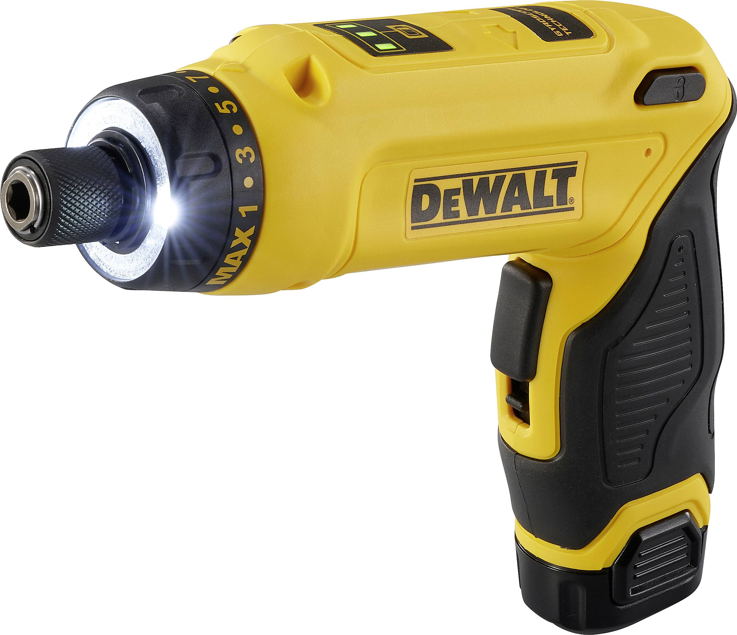 Wkrętarka przegubowa akumulatorowa DEWALT DCF680G2 7.2 V/DC 1.0 Ah - obrazek 1