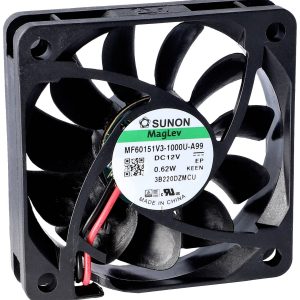 Sunon MF60151V3-1000U-A99 Wentylator osiowy 12 V/DC 29.89 m³/h (D x S x W) 15 x 60 x 60 mm Sunon MF60151V3-1000U-A99 Wentylator osiowy 12 V/DC 29.89 m³/h (D x S x W) 15 x 60 x 60 mm