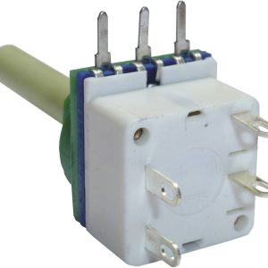 Potencjometr z przełącznikiem Potentiometer Service GmbH 7514, 2 x on / off, 4,7 kOhm