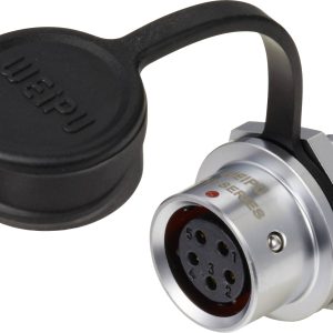 Złącze okrągłe żeńskie push-pull Weipu SF1212/S5, 5 pin, 180 V/AC, IP67, do lutowania Złącze okrągłe żeńskie push-pull Weipu SF1212/S5, 5 pin, 180 V/AC, IP67, do lutowania