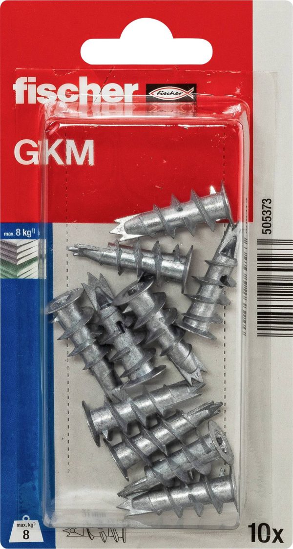 Fischer 505373 GKM K NV Kołek do płyty G-K 31 mm 1 zest.