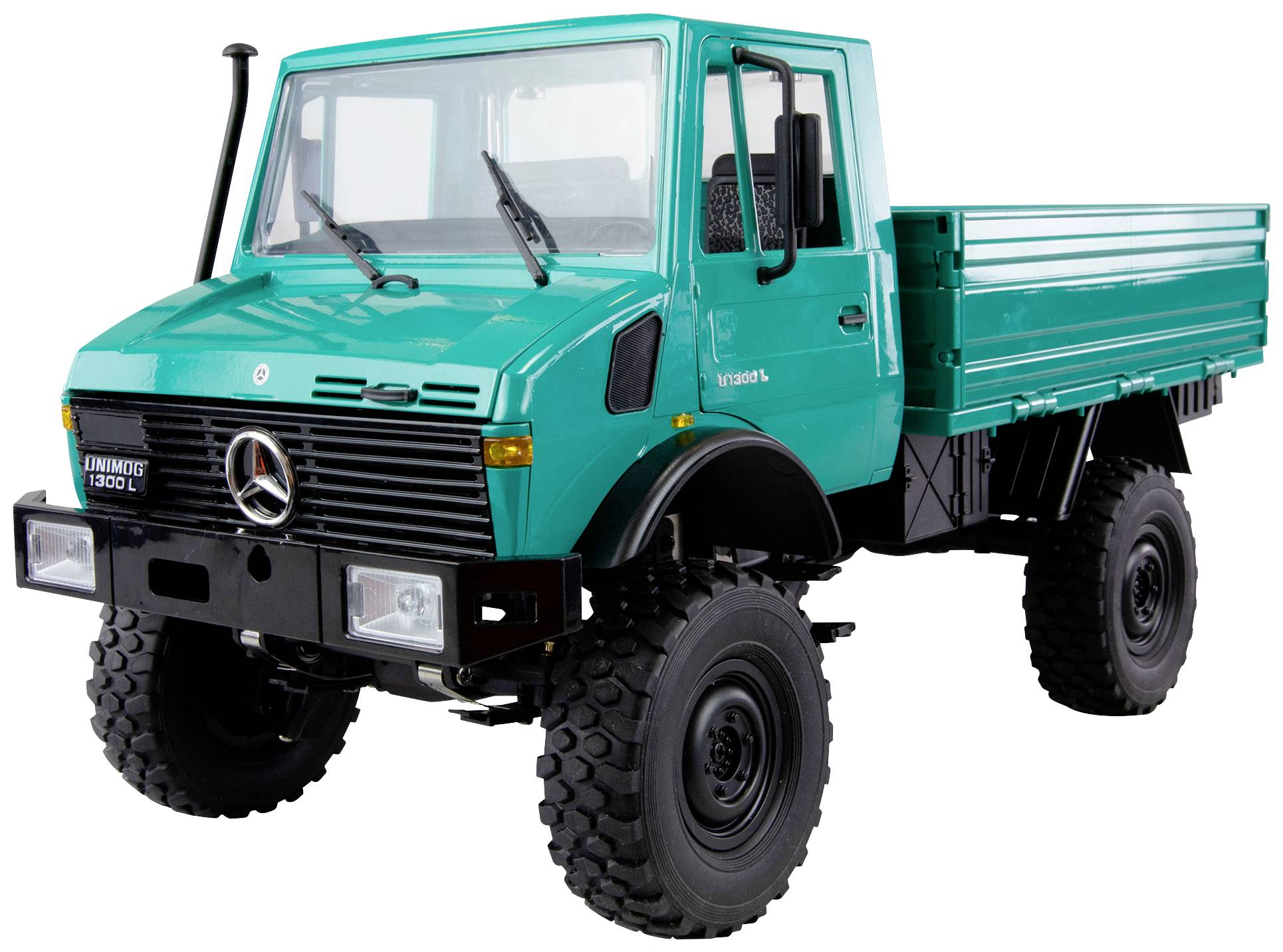 Model ciężarówki RC Amewi Unimog Advanced, petrol 1:12 RtR - obrazek 1