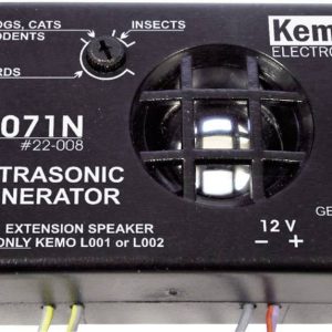 Odstraszacz kun i gryzoni do samochodu Kemo M071N, 100 dB, zasięg 40 m Odstraszacz kun i gryzoni do samochodu Kemo M071N, 100 dB, zasięg 40 m