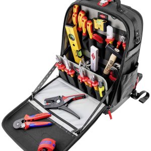 Plecak na narzędzia z wyposażeniem Knipex Modular X18 Elektro 00 21 50 E Plecak na narzędzia z wyposażeniem Knipex Modular X18 Elektro 00 21 50 E