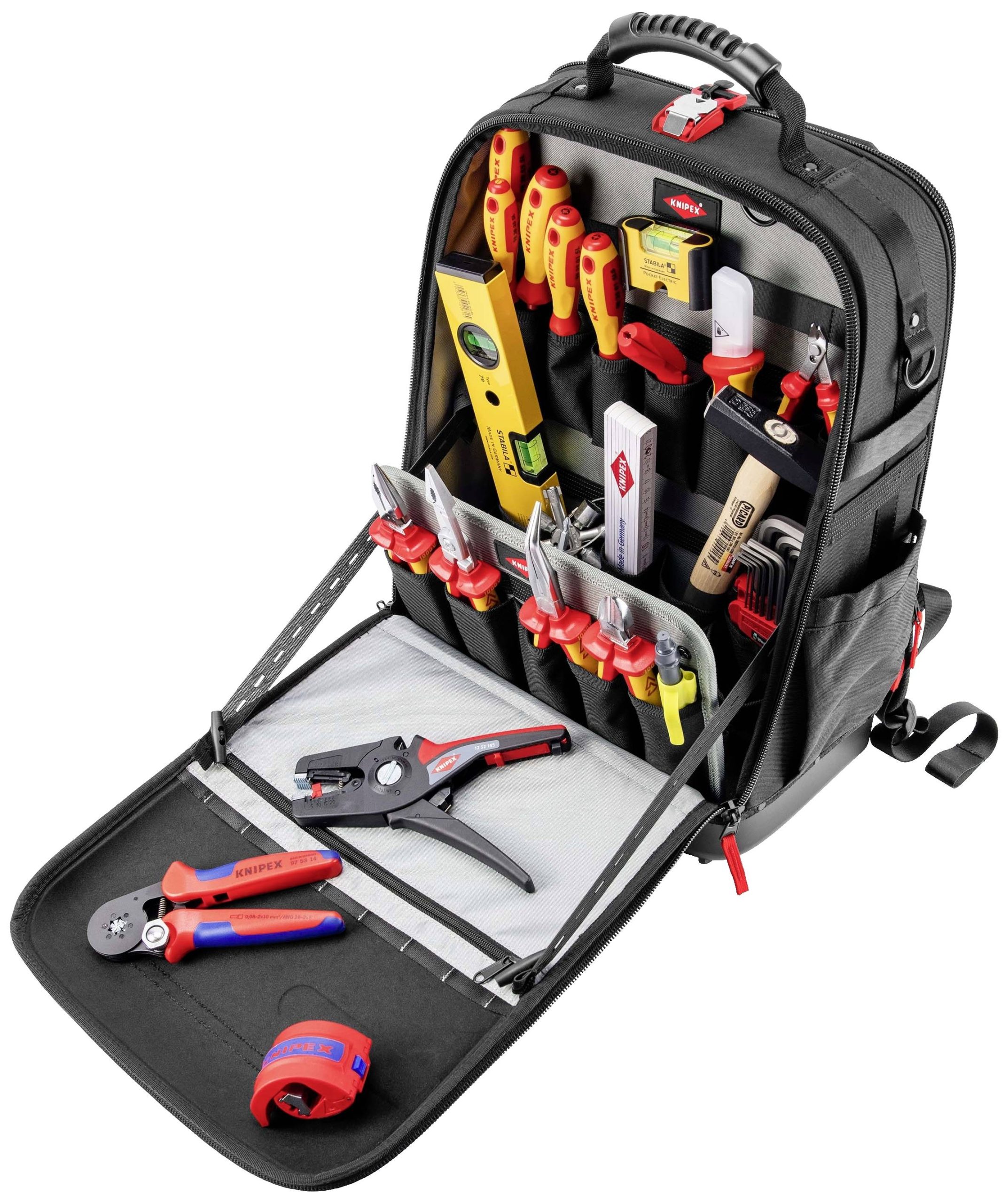 Plecak na narzędzia z wyposażeniem Knipex Modular X18 Elektro 00 21 50 E - obrazek 1
