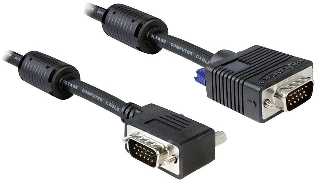 VGA-Kabel Delock Delock - VGA-Kabel - HD-15 (VGA) (M) zu HD-15 (VGA) 83173, VGA do VGA, 2.00 m - obrazek 1