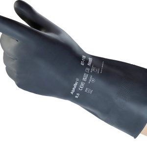 Ansell 87118105 AlphaTec Naturalny lateks Rękawice odporne na chemikalia Rozmiar rękawic: 10.5 EN 21420:2020 1 par(a) Ansell 87118105 AlphaTec Naturalny lateks Rękawice odporne na chemikalia Rozmiar rękawic: 10.5 EN 21420:2020 1 par(a)