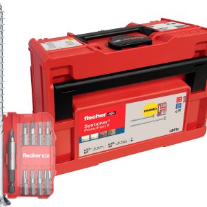 Fischer 574617 Tanos-Box PowerFast II Tanos-Box M173 Wkręt z łbem płaskim 1081 szt. Fischer 574617 Tanos-Box PowerFast II Tanos-Box M173 Wkręt z łbem płaskim 1081 szt.