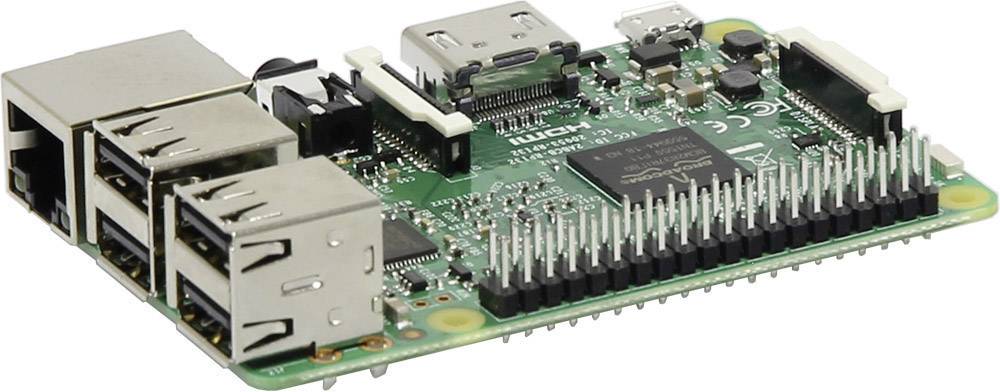 Raspberry Pi® 3 model B 1 GB 4 x 1.2 GHz - obrazek 1